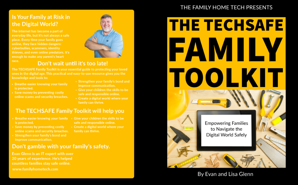 TECHSAFE Family Toolkit Front and Back cover