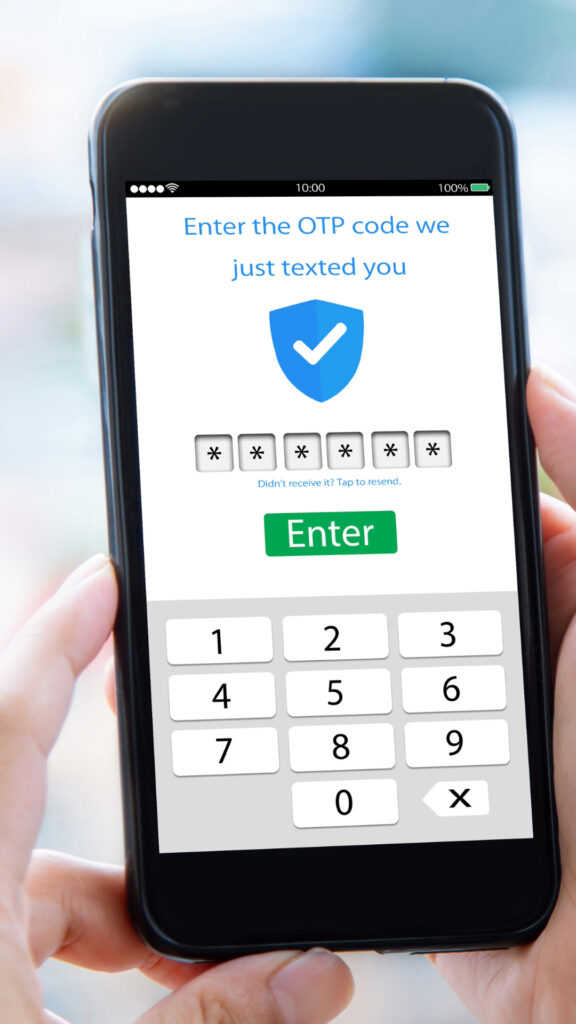 Phone Screen with 2FA