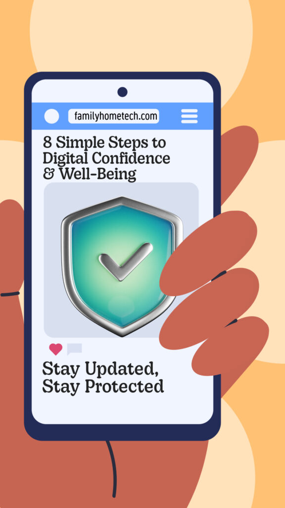 Continue to learn and stay up-to-date with tech changes and safety.