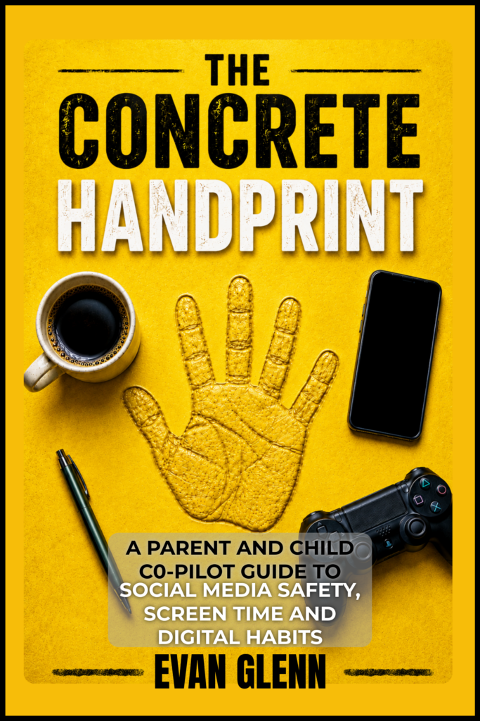 Image of book cover "The Concrete Handprint"